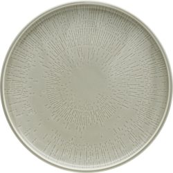 Shiro Glaze Steam Teller flach coupe Struktur 26cm