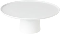 Resonance Platte mit Fuss D27.2 H10.4cm weiss