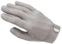 Stechschutzhandschuh, einzeln Grösse 2 M (rot)