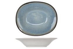 Fez Blue Suppenteller oval, 17.5 x 21.5cm