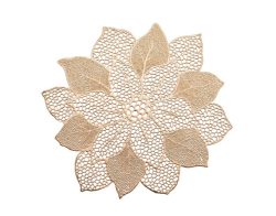 Tischset Flower gold 49x47cm