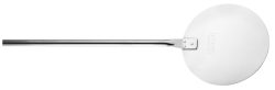 Pizzawender Edelstahl D22cm Länge total 172cm Griff rot