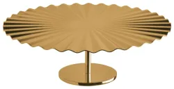 Kyma Etagere D28cm, H8.5cm PVD Gold