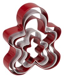 Ausstechf.Lebkuchenmann 5tlg