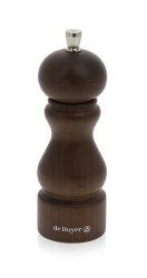 Rumba Salzmühle aus Holz dunkel 14cm