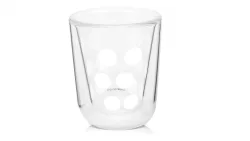 Dot Dot Espressoglas weiss, doppelwandig 7.5 cl