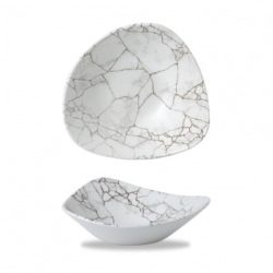 S.P. Kintsugi Agate Grey Triangel Schüssel 23.5cm