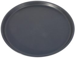 Tablett rund 35cm schwarz, rutschfest