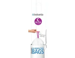 Brabantia Kehrichtsäcke Weiss | 12 l | 20 Stück