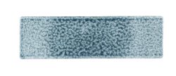 S.P. Raku Topaz Blue Platte rechteckig 29.5x8.8cm