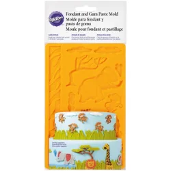 Form für Fondant/Blütenpaste Dschungel Tiere