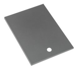 Abdeckung Seitenbrenner Inox