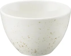 Pottery Unique white Bowl rund 10cm 0.22lt