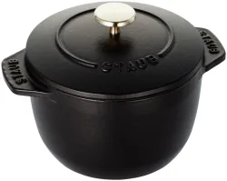 Reis Cocotte 12cm, Schwarz, Gusseisen