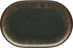 Shiro Komodo 3 Colors Platte coupe oval 30x19cm