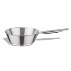 Inox Pro Sauteuse konisch 24cm H:7.5cm 2.7lt