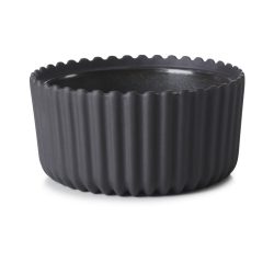 Ramkin Black Smooth Dark Metal H:4.5cm, Ø9cm, 10cl