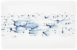 Blue Impression Platte 20x12cm