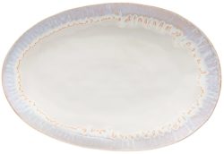 Grosse, ovale Servierplatte „Brisa“, handgefertigt Costa Nova