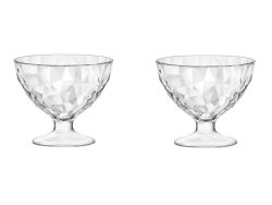 2er Set Coupe Diamond transparent 36cl
