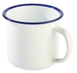 Henkelbecher ENAMELWARE 0.35lt., weiss