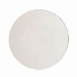 Madeleine Teller flach D26cm H3cm alabaster weiss