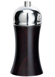 Valse Pfeffermühle schwarz Edelstahl 11cm