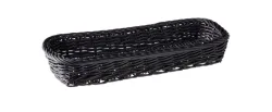 APS Besteck-Korb Economic rechteckig; 27x10x5 cm (LxBxH); schwarz