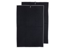 Küchentuch black 45x70 2Stk.
