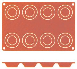 Silikon-Backmatte Tartelett, 6 cm