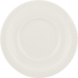 Delight Vibes Teller flach rund Fahne Relief 16cm