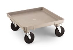 Transportwagen für Spülkorb ohne Griff 54x54cm H22.6cm beige