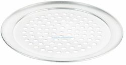 Pizzablech 24 cm, rund gelocht