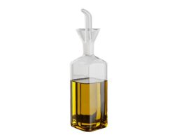 Ölflasche Glas eckig 250ml