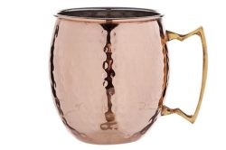 Becher Moscow Mule, gehämmert, 8.5 x 10cm, 45 cl