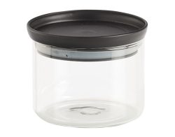 Vorratsglas m.D. schwarz 0.35l