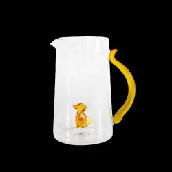 Krug aus Borosilikatglas Hund