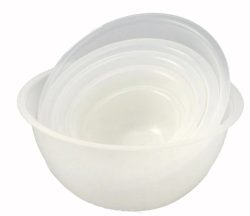 Rührschüssel 9lt., D: 32cm H: 16cm, weiss PP