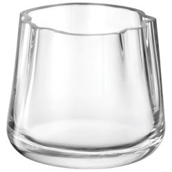 Lagoon Teelichthalter/Vase H8cm transparent