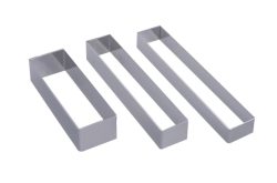 Tortenring rechteckig 12.4x4.3cm H:3cm