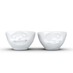 58products - Kleines Schälchen-Set LACHEND & LECKER, 18cm