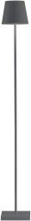 Poldina Pro Stehlampe 17x17x122cm dunkelgrau