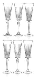 RCR Sektglas Timeless; 210 ml, 7x23.5 cm (ØxH); transparent; 6 Stück / Pack
