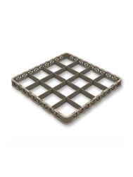 Aufsatz offen 16 Fächer Glas max D11.3cm