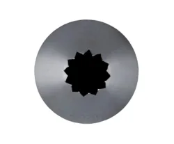 Spritztüllen Stern Petit Four D:8mm Edelstahl