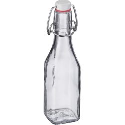 Bügelverschlussflasche 250ml, m. Anhänger