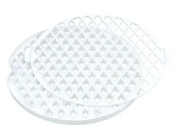 Gitterstanze ø 30 cm weiss