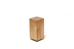 Messerblock drehbar magnetisch 10.5x10.5x28cm Holz