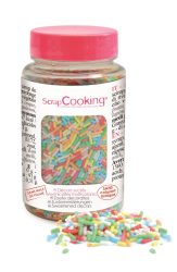 Zuckerstreusel Konfetti mehrfarbig 80g