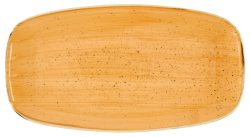 Stonecast Tangerine Chefs Oblong Platte 35.5x18.9cm